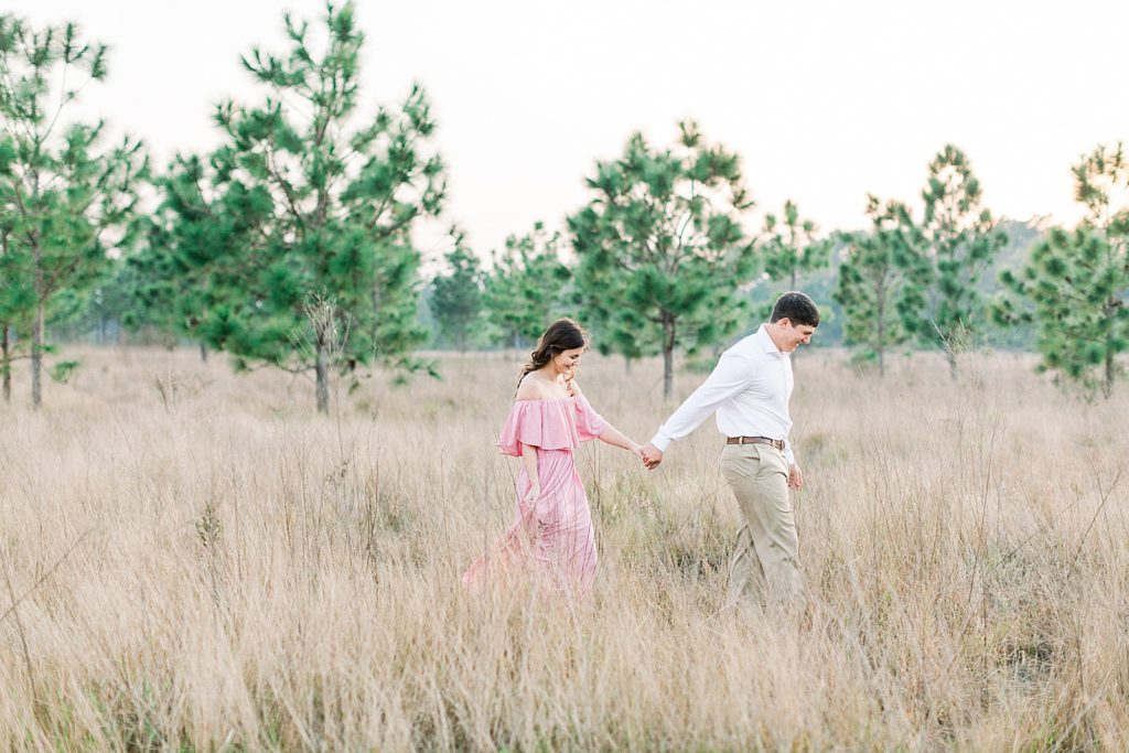 open field engagement session