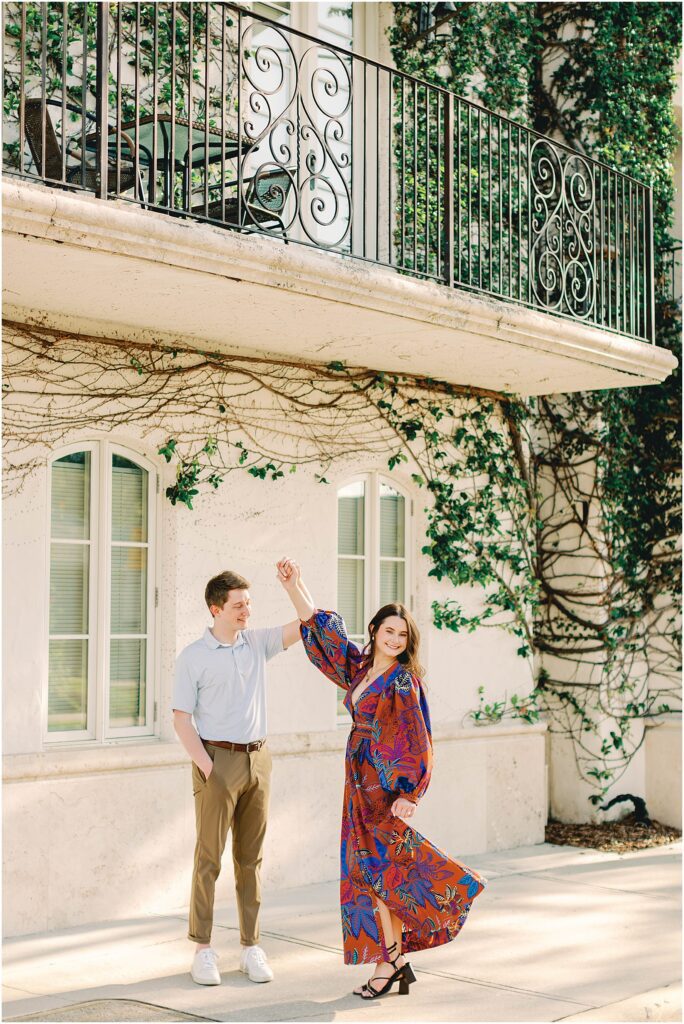 Engagement Session with Greenery